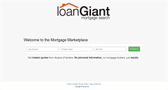 Desktop Screenshot of loangiant.com